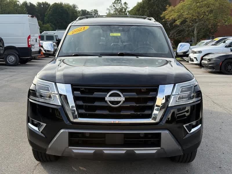 Used 2021 Super Black Nissan Platinum image 10