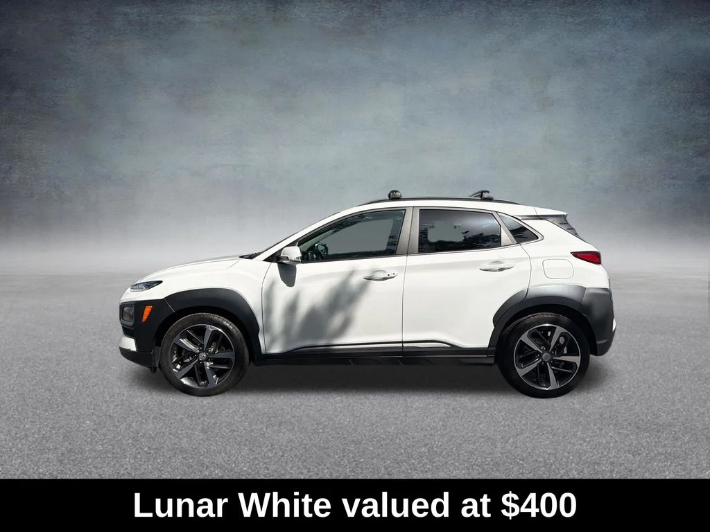 Used 2021 Lunar White Hyundai Ultimate image 2