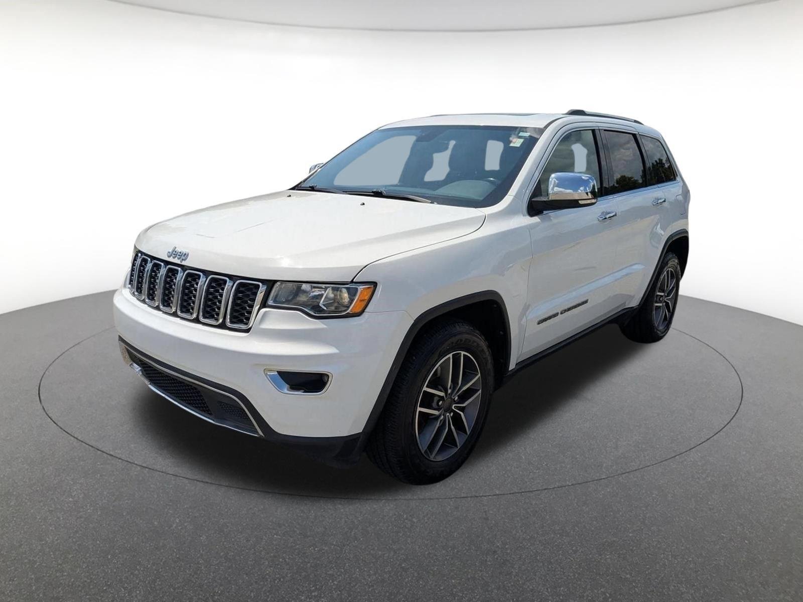 Used 2021 Bright White Clearcoat Jeep Limited image 9