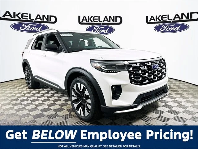 New 2026 Ford Explorer Platinum