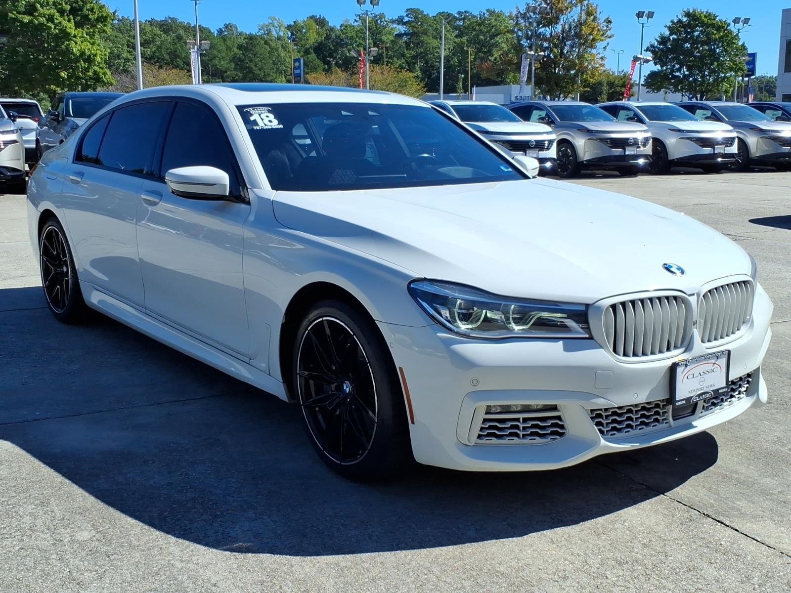 Used 2018 Alpine White BMW 750i xDrive image 5