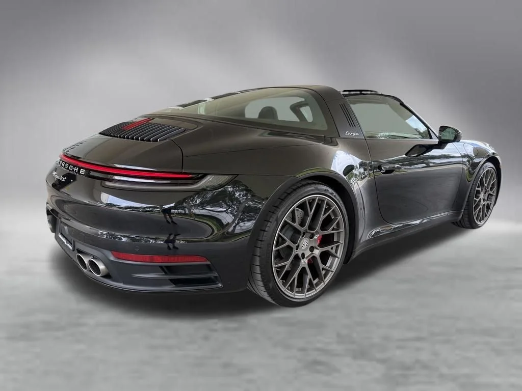 Used 2021 Black Porsche Targa 4S image 6