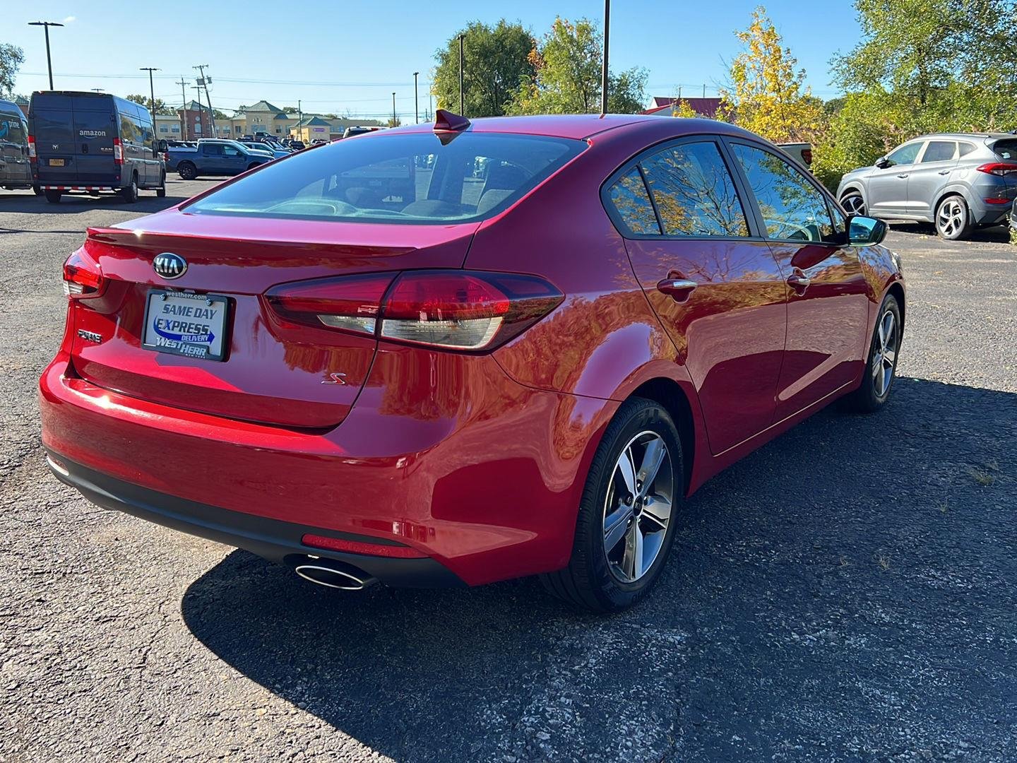 Used 2018 Currant Red Kia S image 23