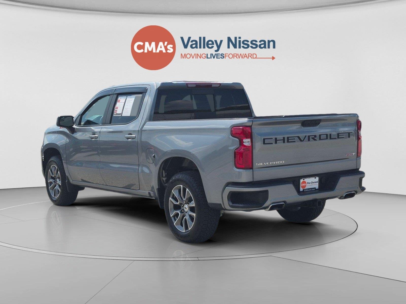 Used 2024 Sterling Gray Metallic Chevrolet RST image 3