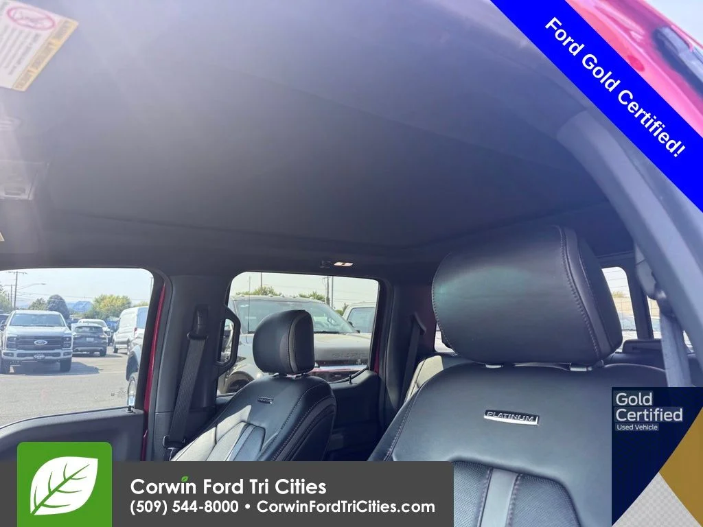 Used 2021 Red Ford Platinum image 13