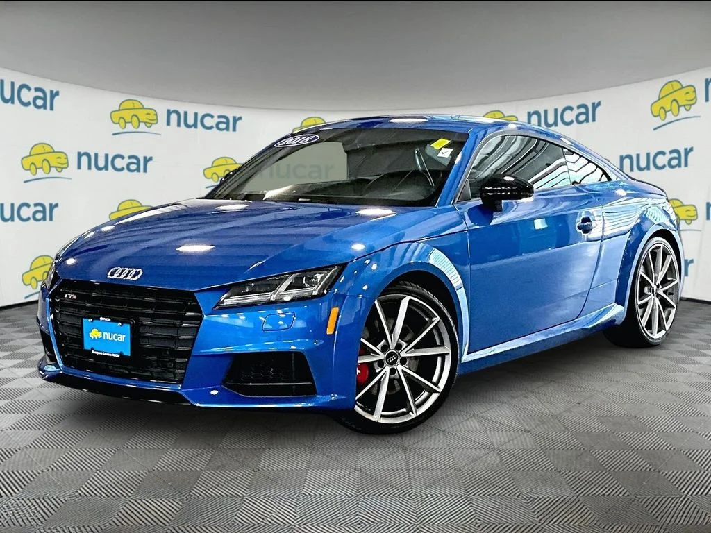 Used 2018 Blue Audi 2.0T image 3
