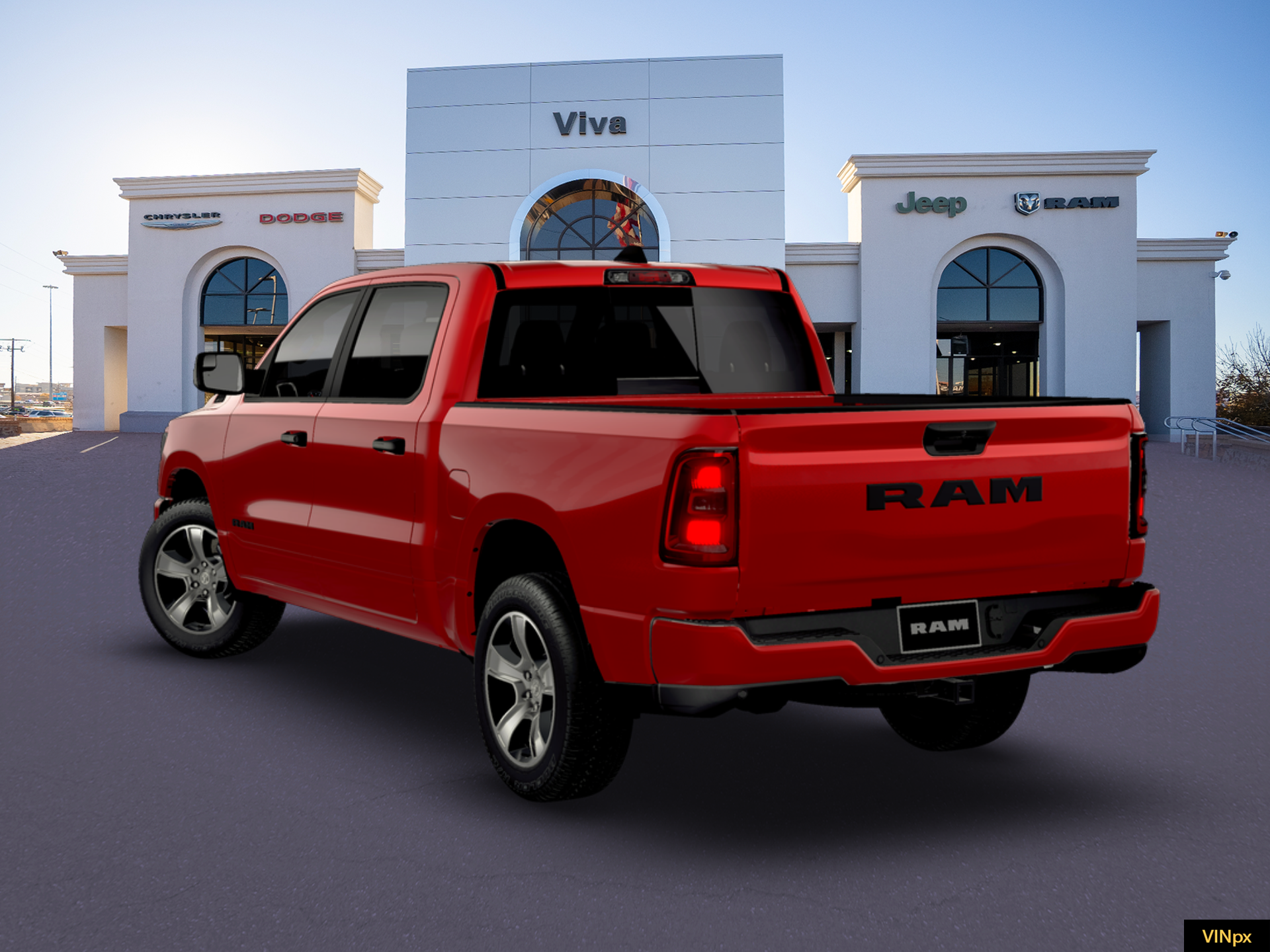 New 2026 Molten Red Pearl-Coat Exterior Paint RAM  image 17