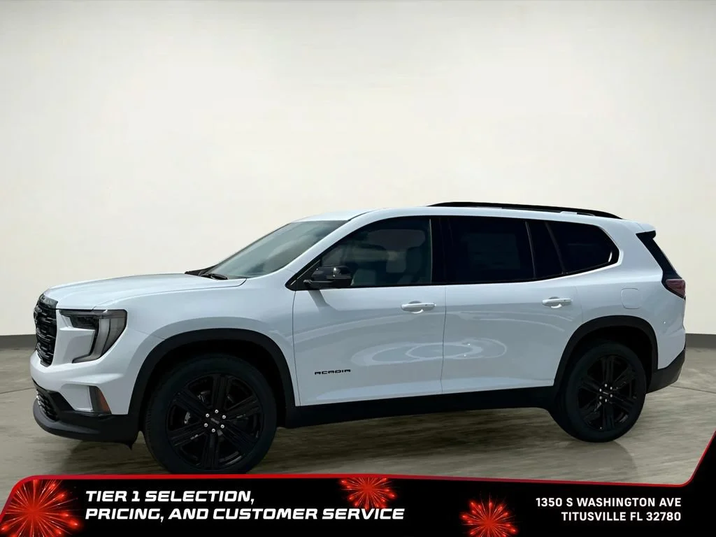 New 2026 Glacier White Tricoat GMC Elevation image 3