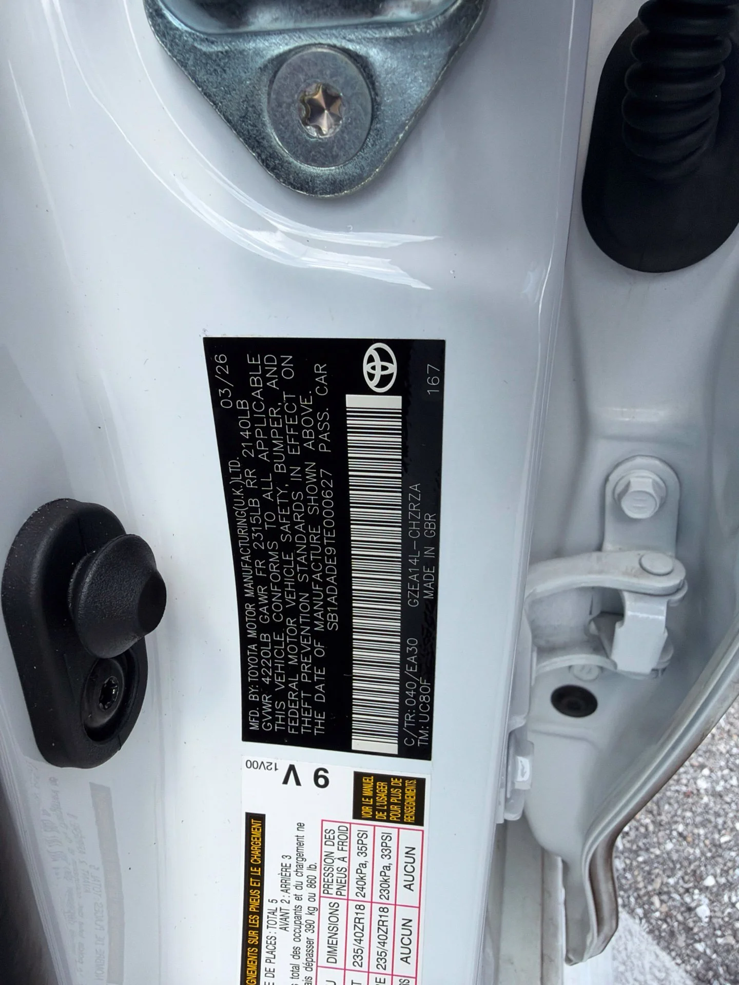 Used 2026 Ice Cap Toyota Premium Plus image 14