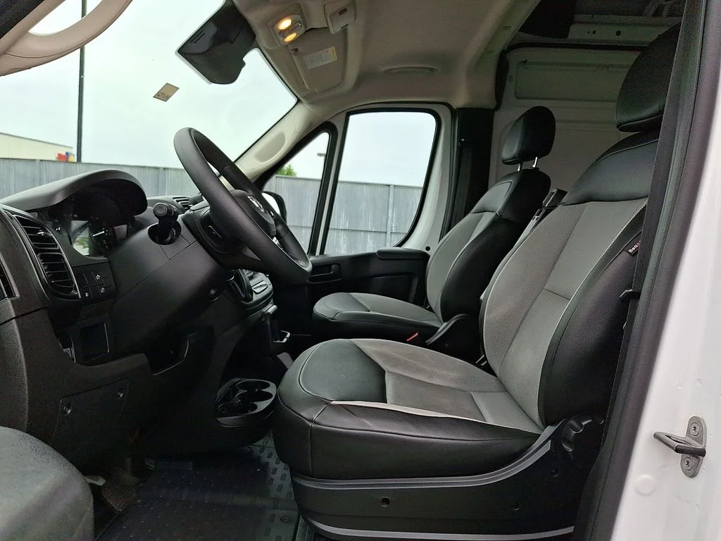Used 2025 Bright White Clearcoat Ram High Roof image 14