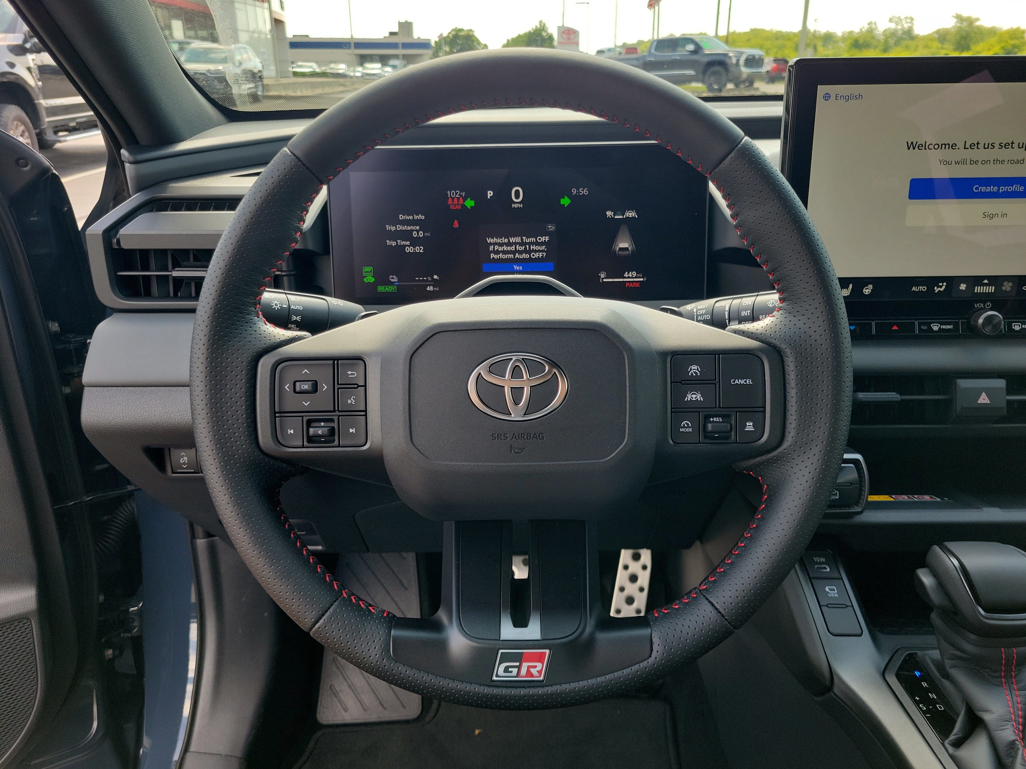 New 2026 Storm Cloud with Midnight Black Metallic roof <sup>1</sup> Toyota  GR SPORT image 22