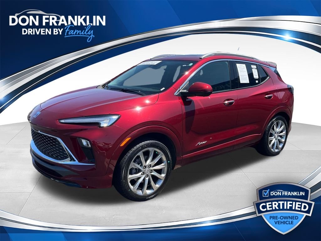 Certified Used 2024 Red Buick Avenir image 1