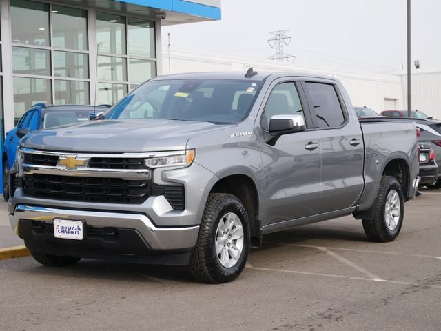 Used 2025 Chevrolet Silverado 1500 LT with VIN 1GCUKDED1SZ107331 for sale in Roseville, Minnesota