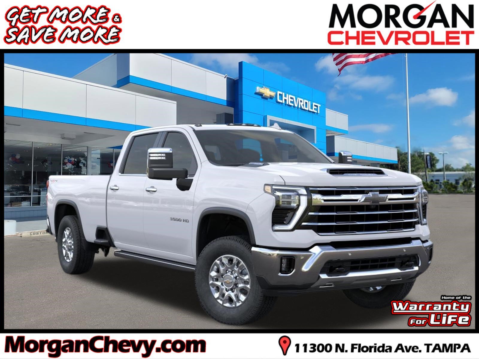 New 2026 Summit White Chevrolet LTZ image 1