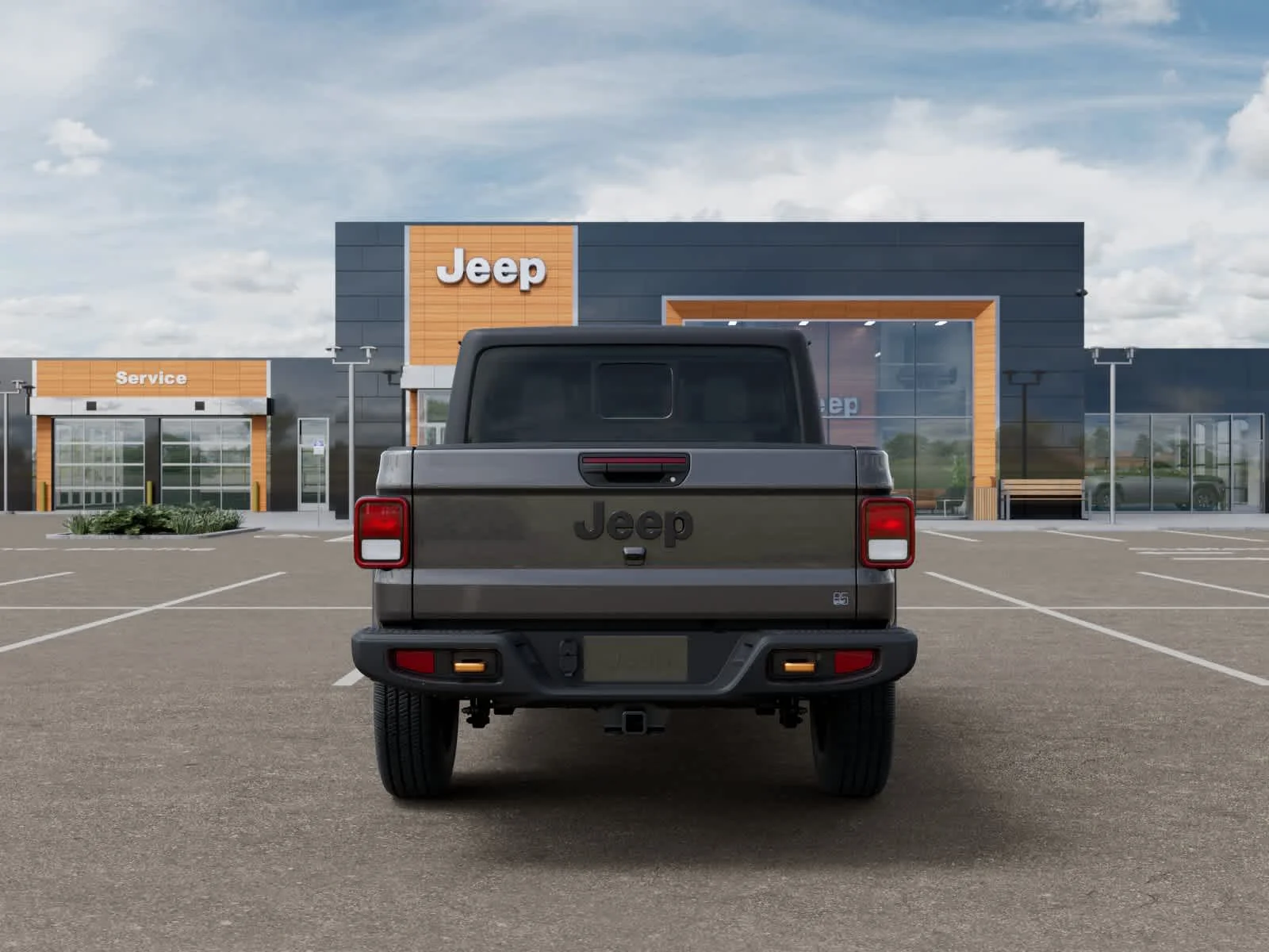 New 2026 Granite Crystal Metallic Clearcoat Jeep 85th Anniversary Edition image 7