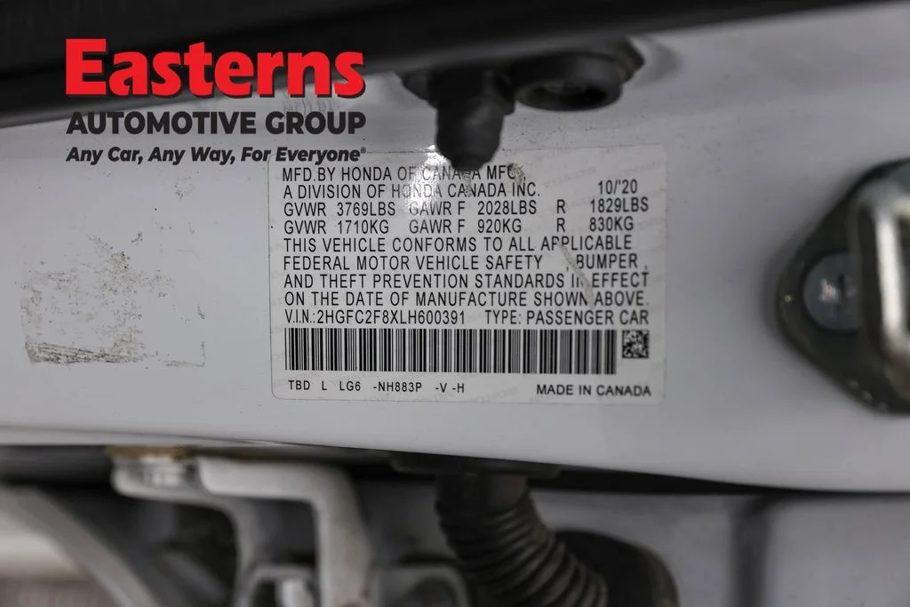 Used 2020 White Honda Sport image 30