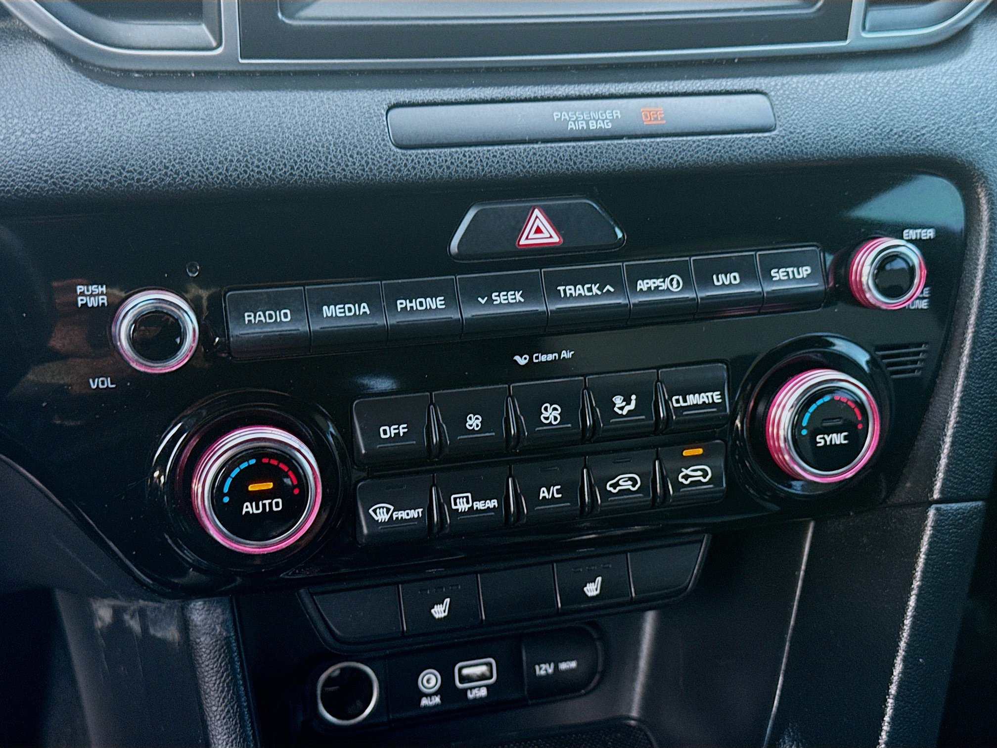 Used 2018 Black Cherry Kia EX image 12
