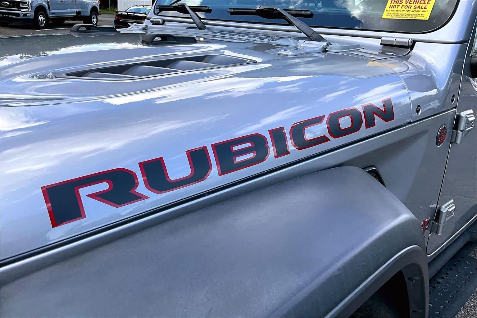 Used 2018 Billet Silver Metallic Clearcoat Jeep Rubicon image 10