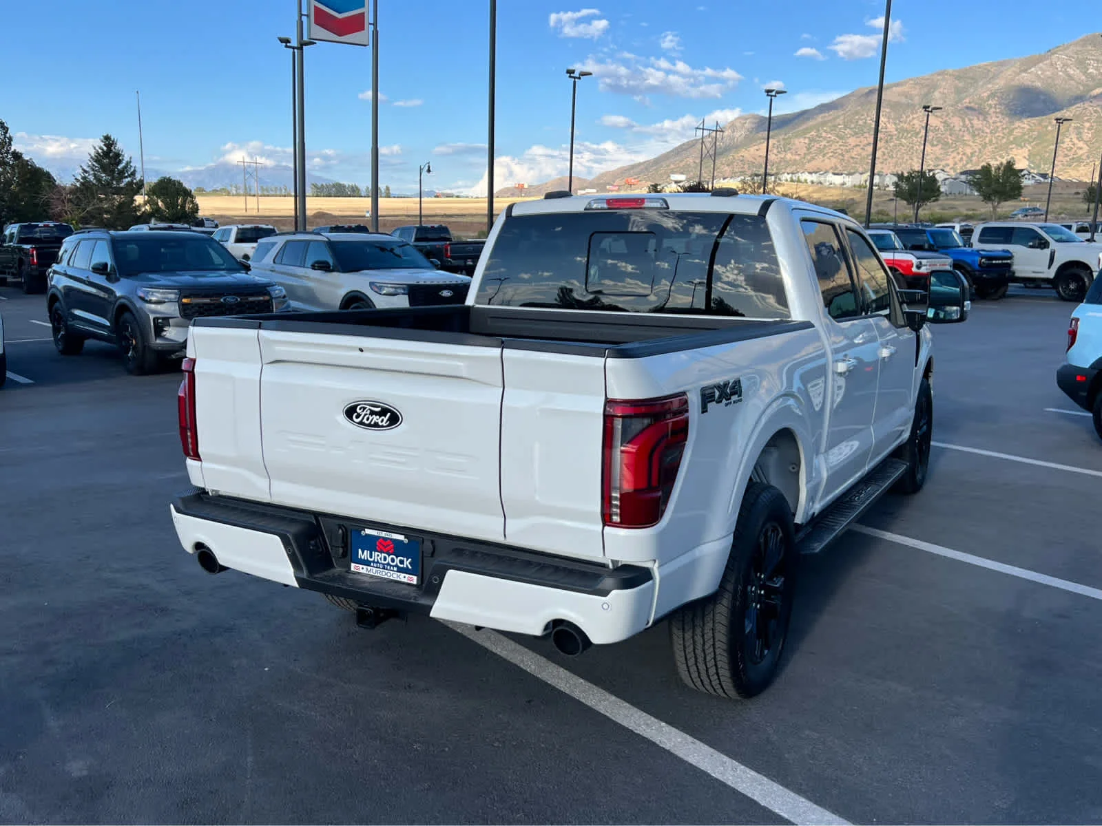 New 2026 Star White Metallic Tri-Coat Ford Lariat® image 8