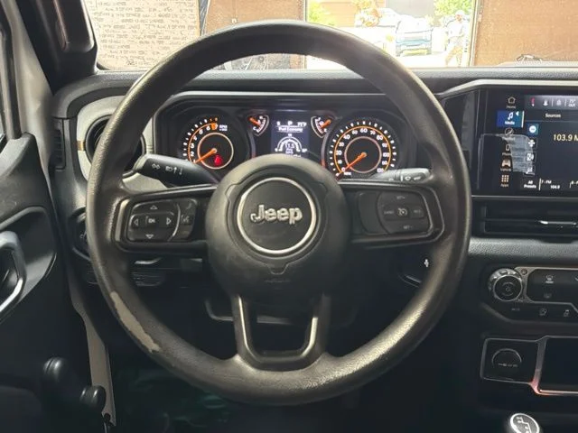 Used 2024 Bright White Clearcoat Jeep Sport image 18
