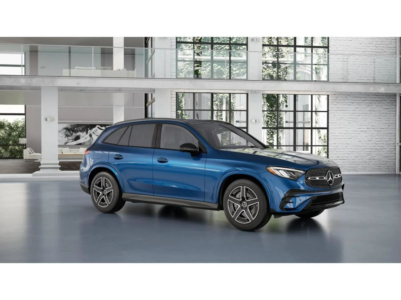 New 2027 Starling Blue Metallic Mercedes-Benz GLC 300 image 12