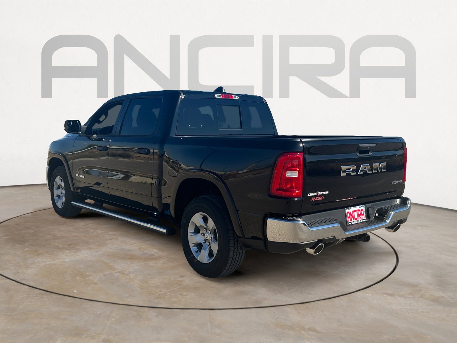 New 2026 Diamond Black Crystal Pearl-Coat Exterior Paint RAM Lone Star image 8
