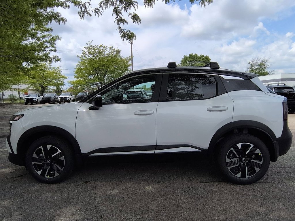 New 2026 Aspen White TriCoat / Super Black Two-tone Nissan SV image 2