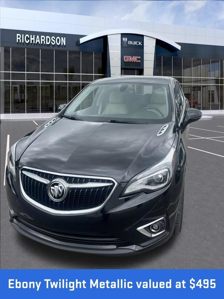 Used 2020 EBONY TWILIGHT METALLIC Buick Preferred image 2