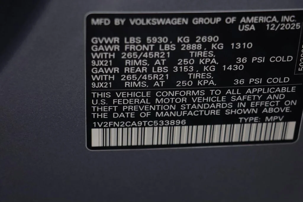 2026 Volkswagen Atlas SEL Premium R-Line - Photo 26