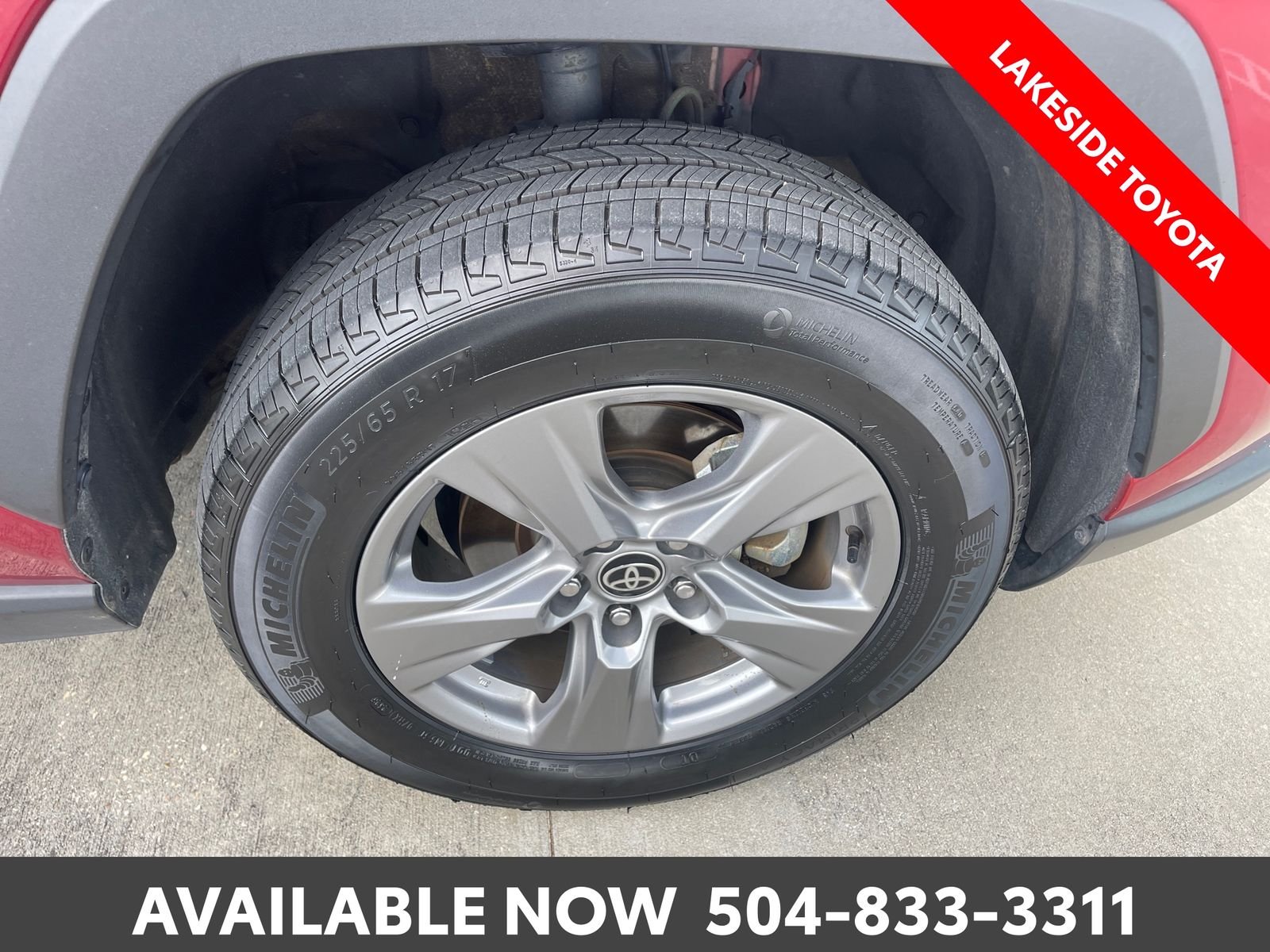 Certified Used 2025 Red Toyota XLE image 12