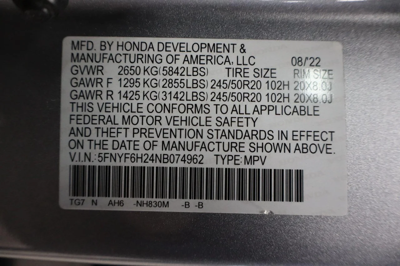 2022 Honda Pilot SE - Photo 26
