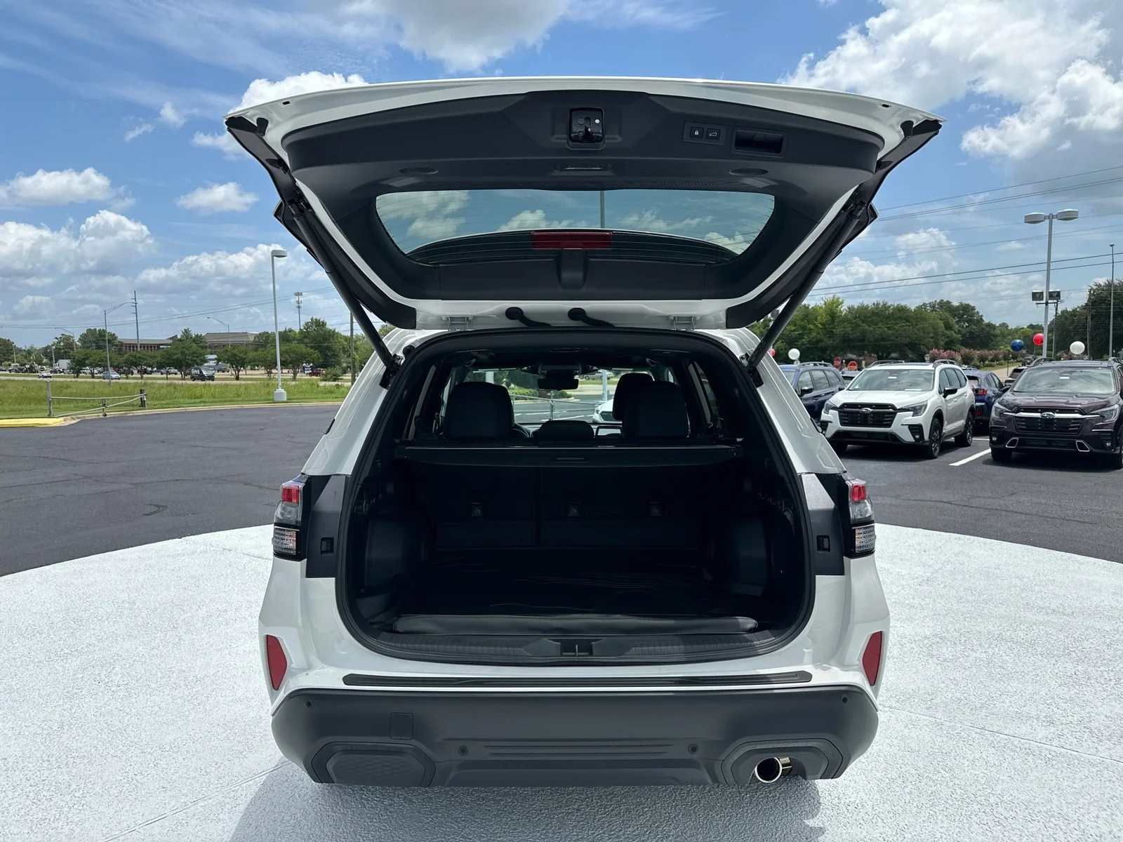 Used 2026 Crystal White Pearl Subaru Touring Hybrid image 9