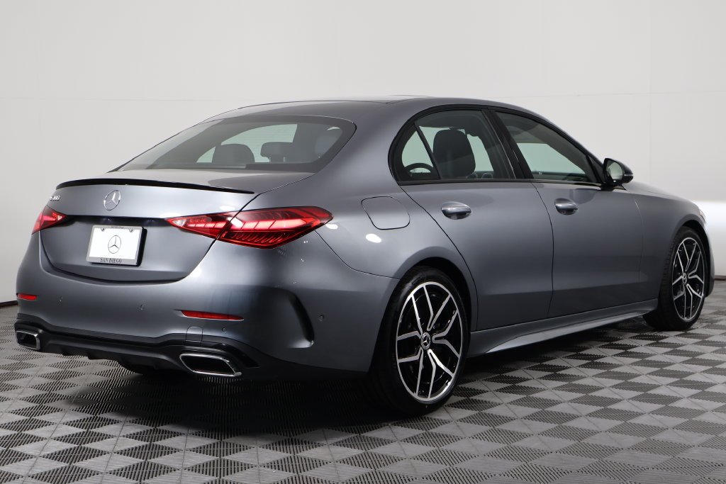 New 2026 Selenite Grey Metallic Mercedes-Benz C 300 image 2