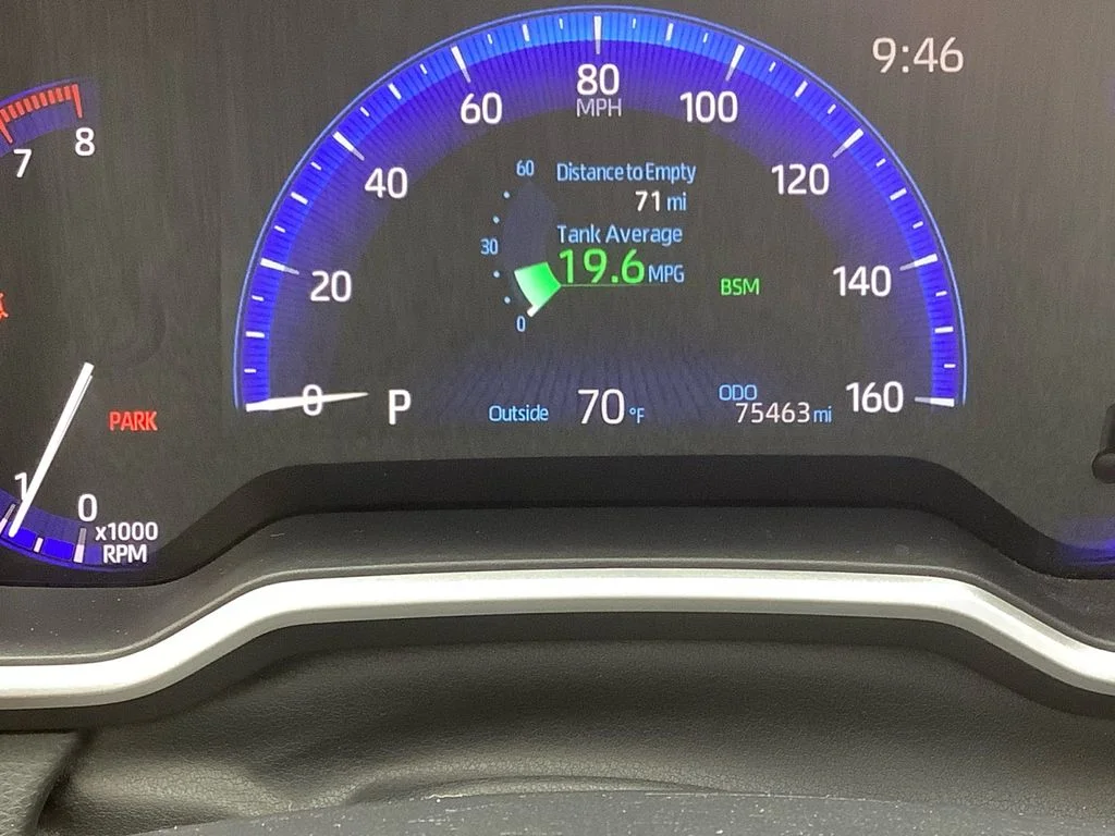 Used 2019 Blue Toyota XSE image 10