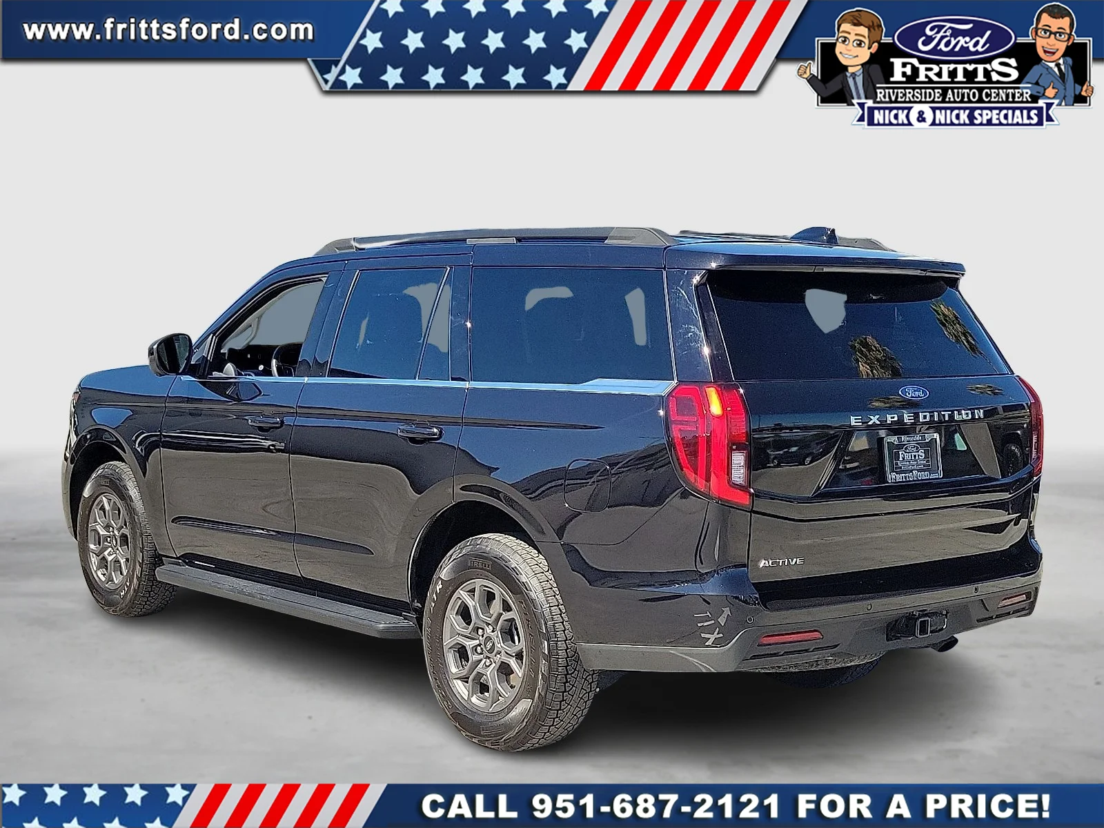 Certified Used 2025 Black Metallic Ford Active image 3