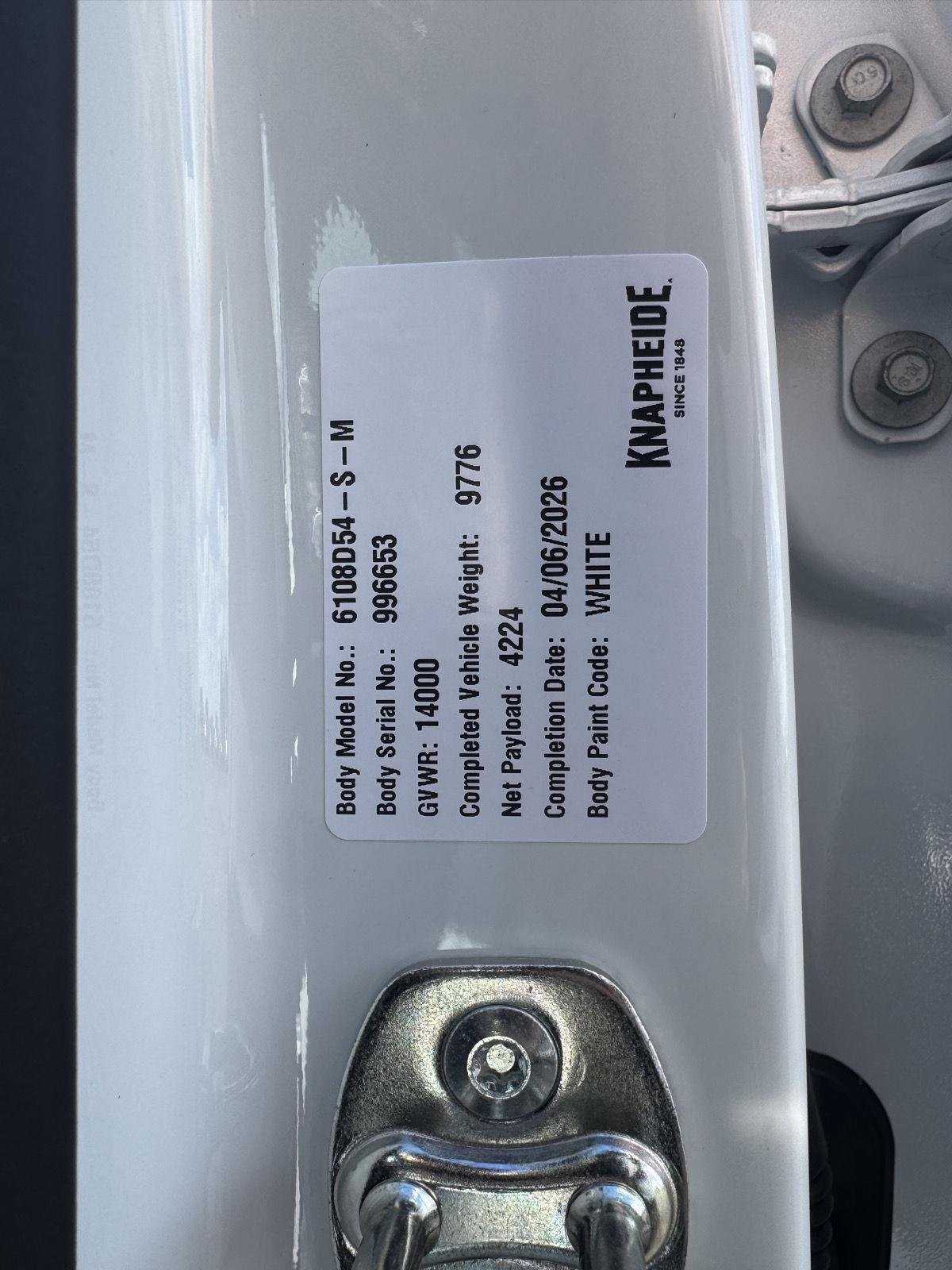 New 2026 Summit White Chevrolet Work Truck image 15