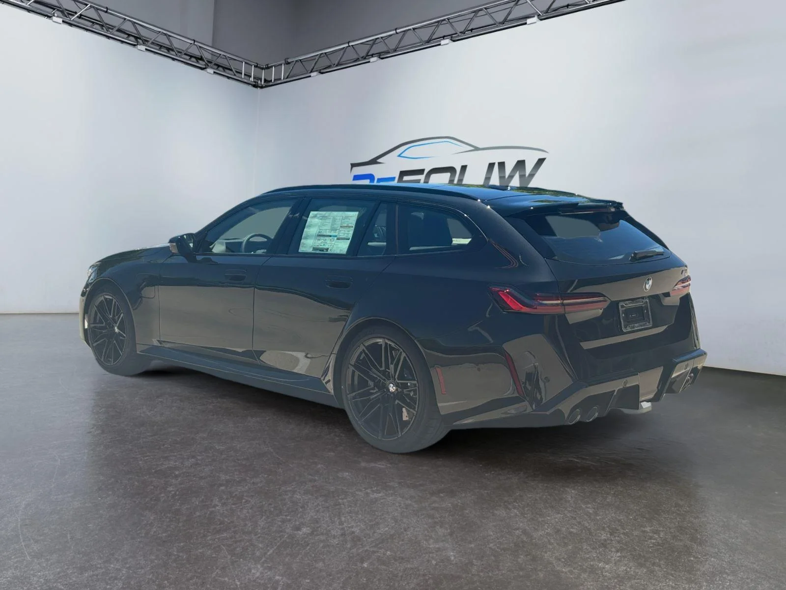 New 2027 Black Sapphire Metallic BMW TOURING image 5