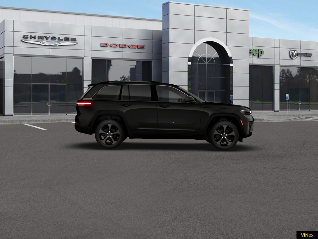 New 2026 Diamond Black Crystal Pearl-Coat Exterior Paint Jeep Limited image 8