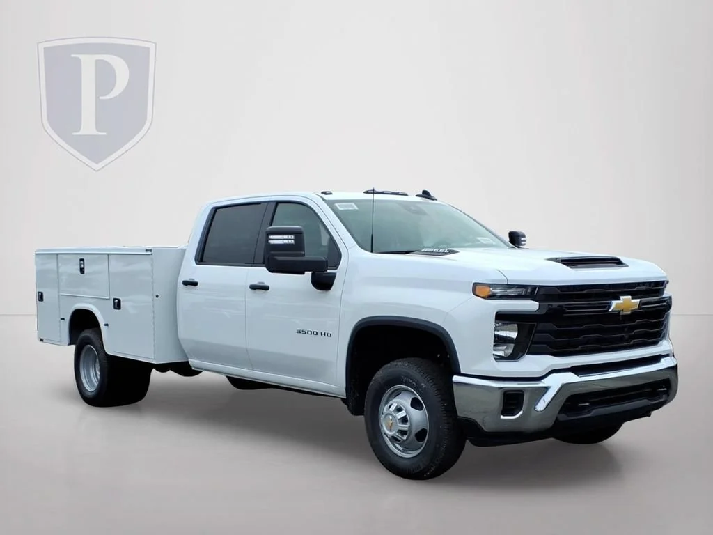 New 2026 Summit White Chevrolet Work Truck image 1
