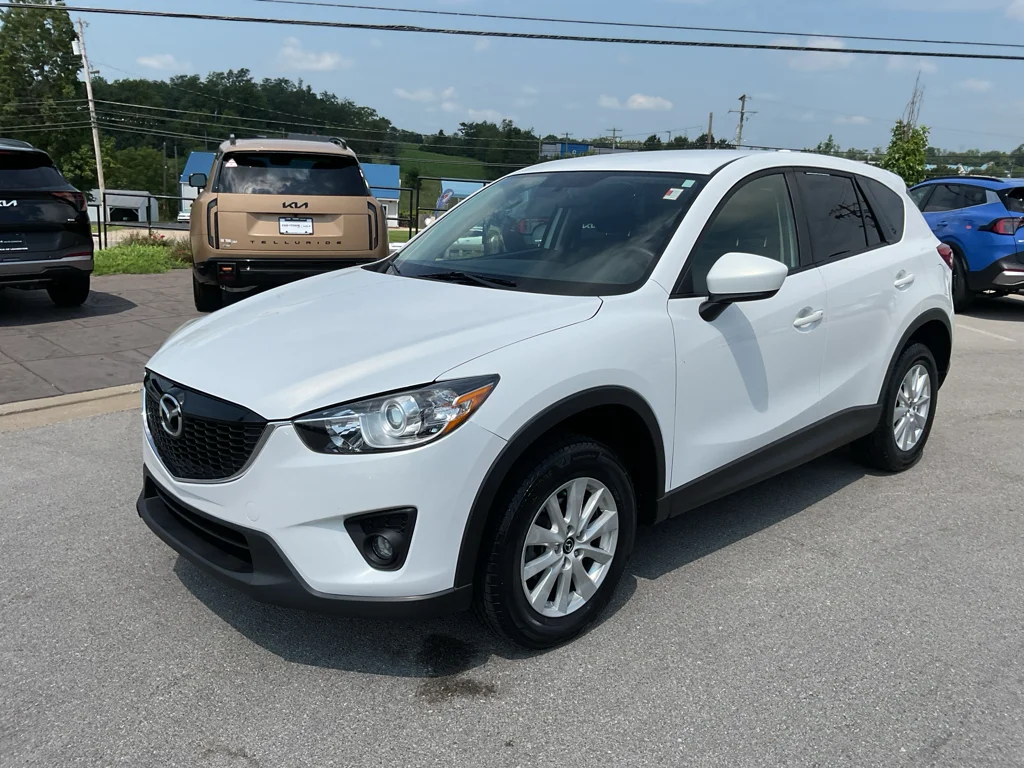 Used 2014 Crystal White Pearl Mica Mazda Touring image 4