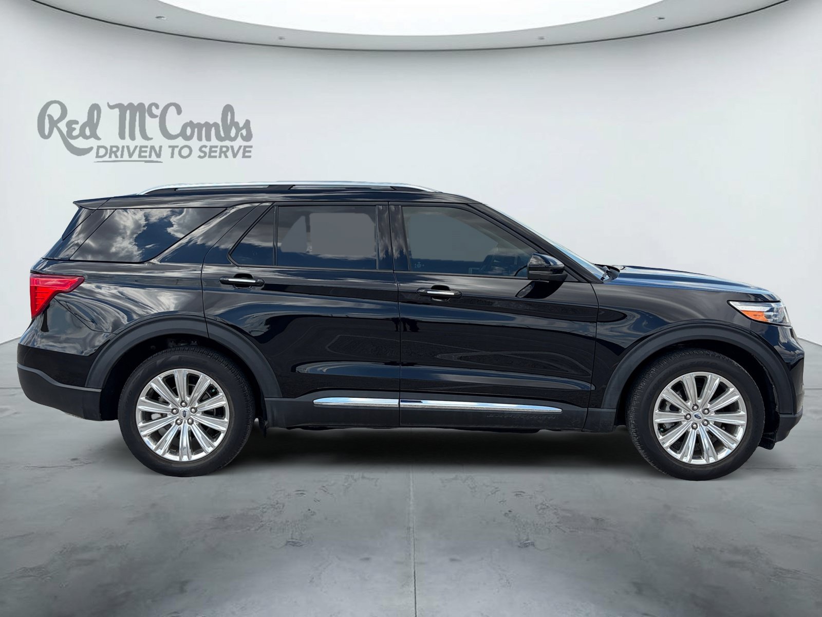 Used 2023 Agate Black Metallic Ford Limited image 4