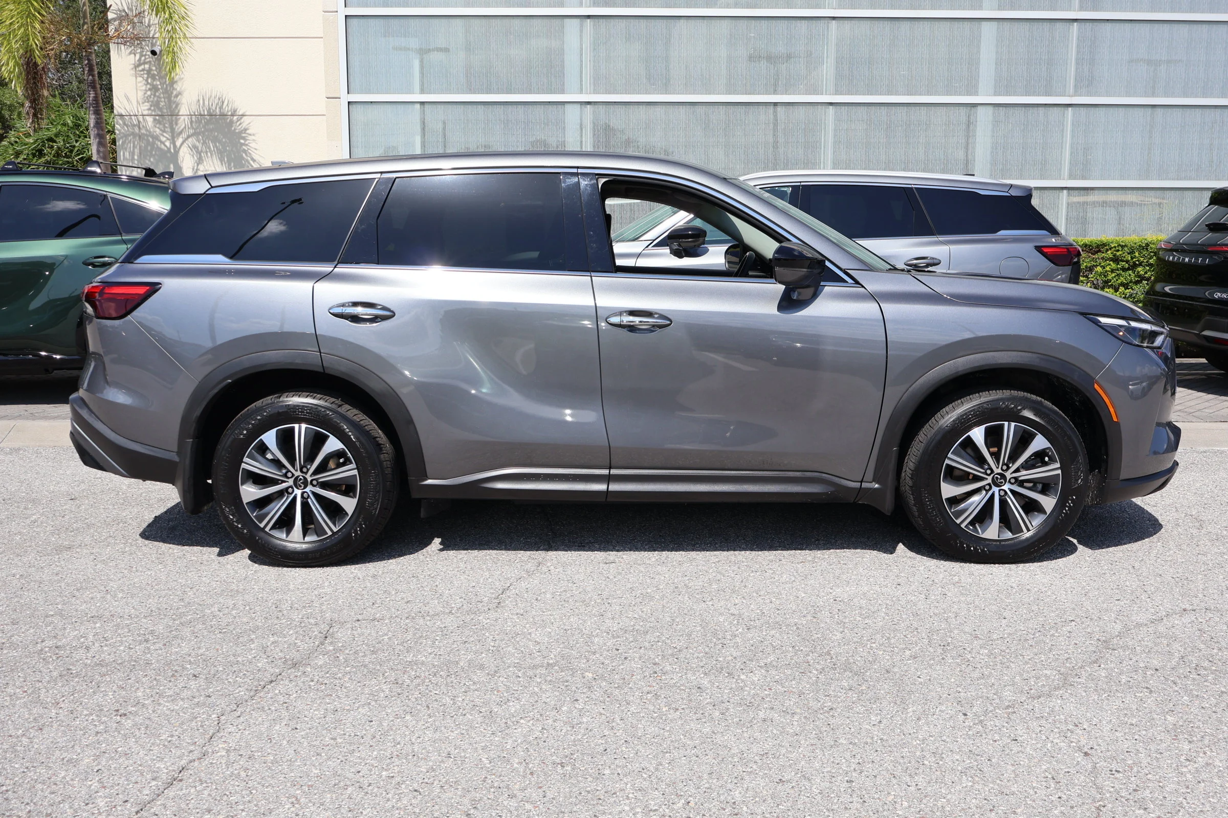 Certified Used 2025 Graphite Shadow INFINITI PURE image 11