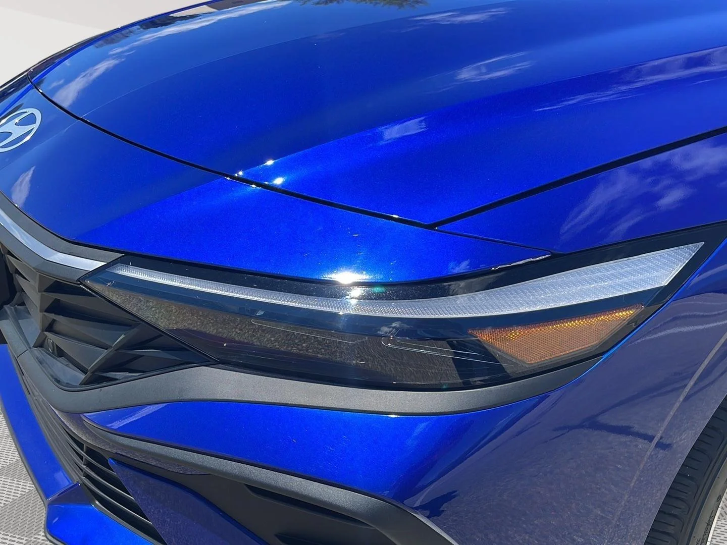 Used 2025 Intense Blue Hyundai SEL Sport image 12