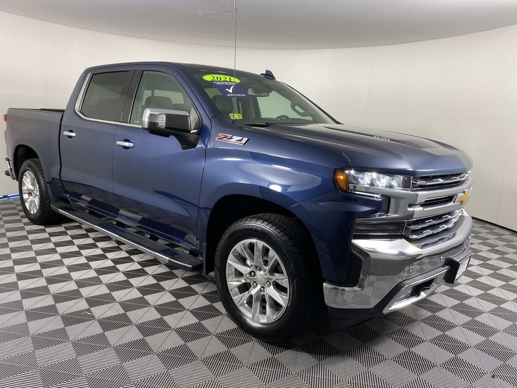 Used 2021 Blue Chevrolet LTZ image 1