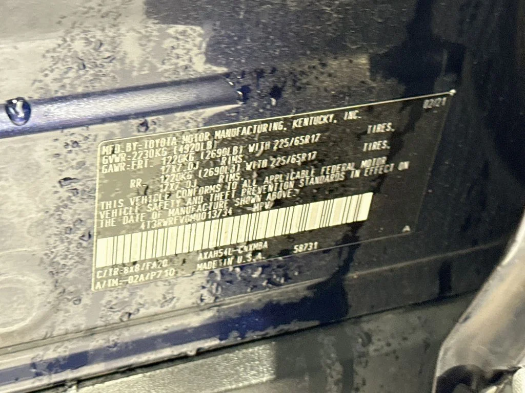 Used 2021 Blue Print Toyota Hybrid XLE image 30