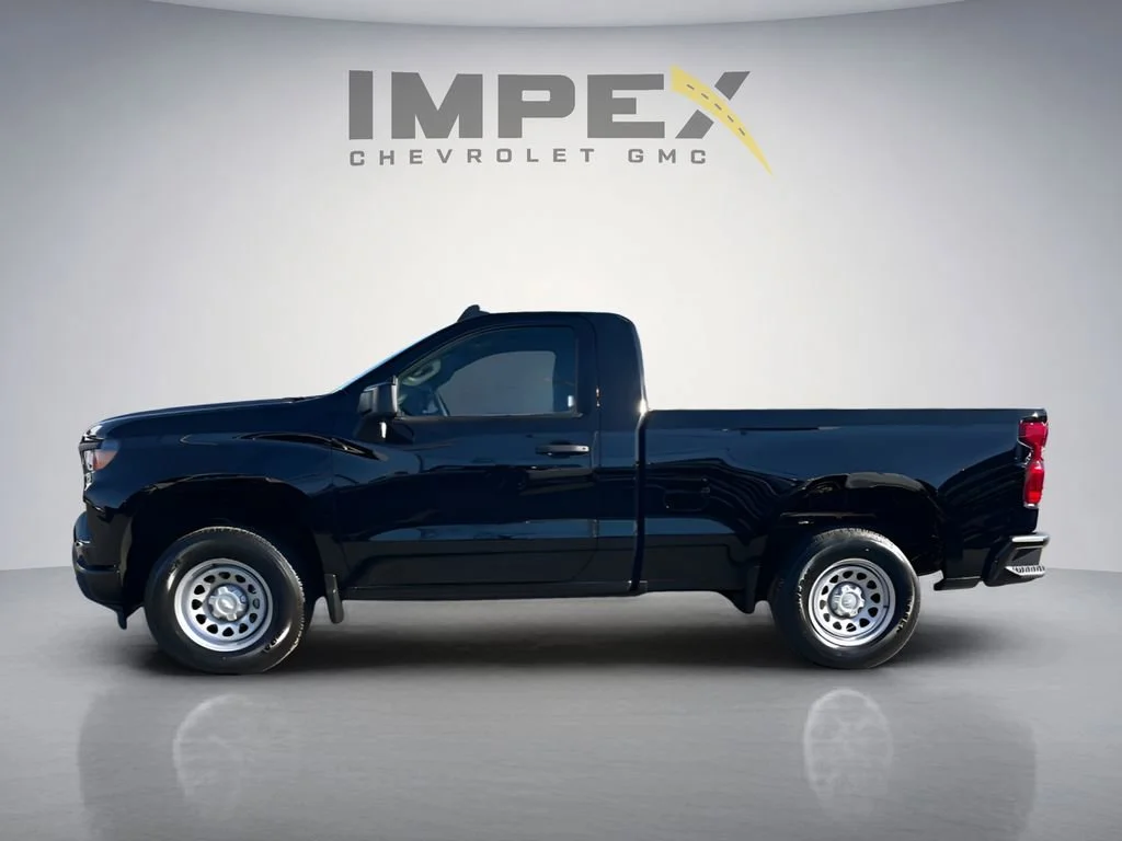 Used 2025 Black Chevrolet WT image 2