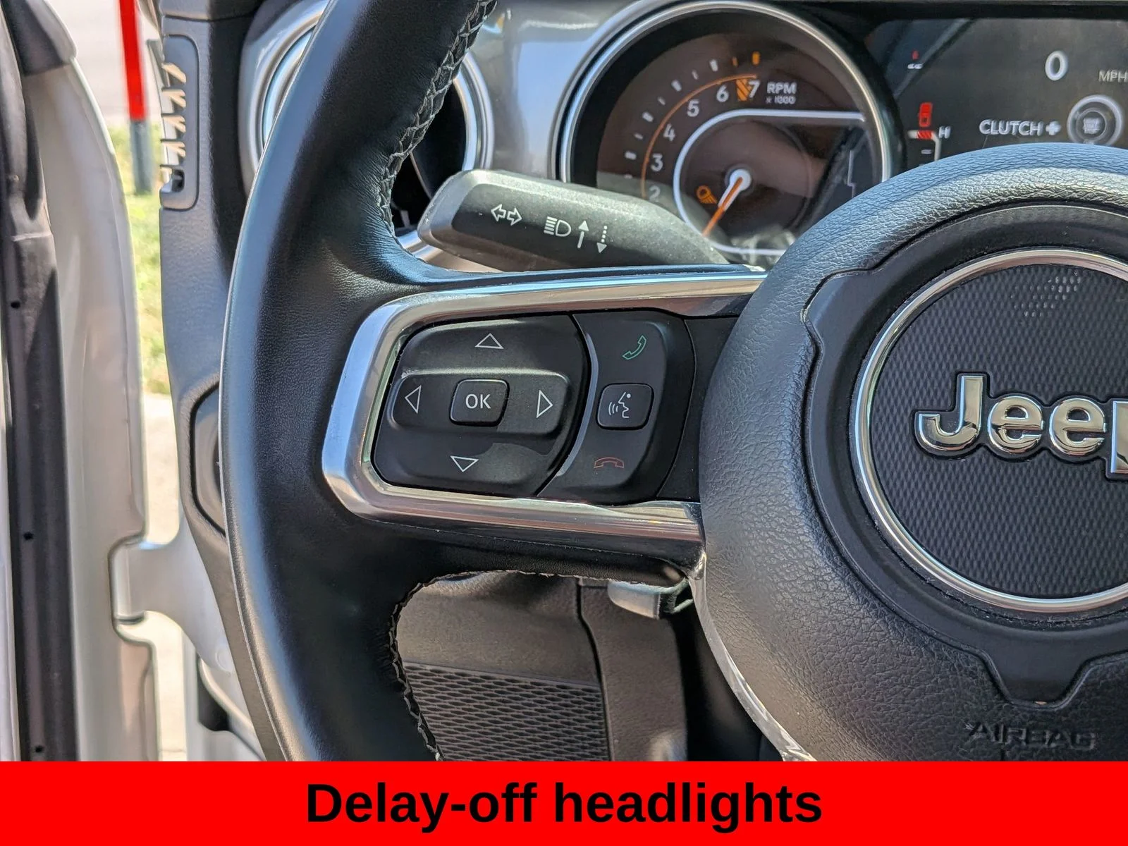 Used 2022 Bright White Clearcoat Jeep Overland image 16