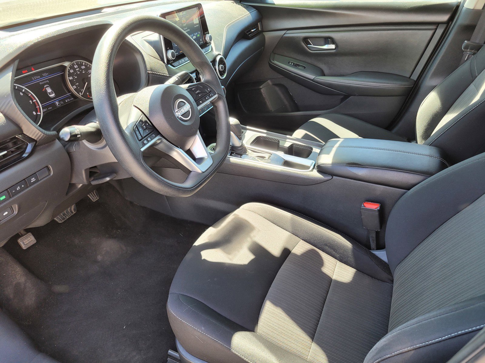 Used 2024 Atlantic Gray Metallic Nissan SV image 16