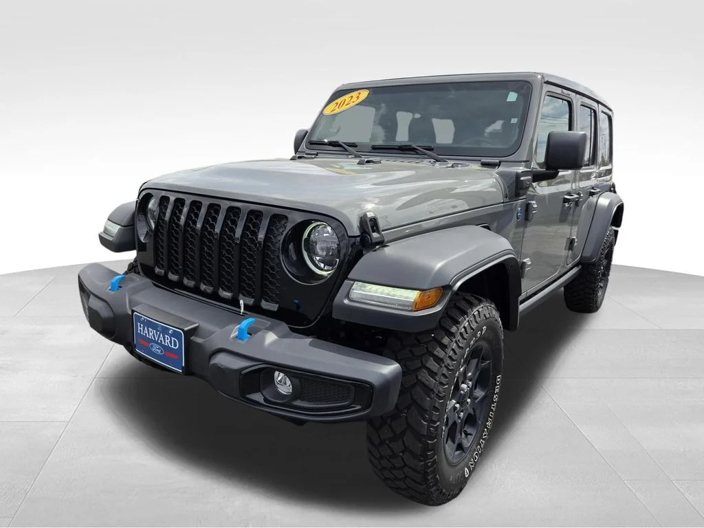 Certified Used 2023 Sting Gray Clearcoat Jeep Willys 4xe image 3
