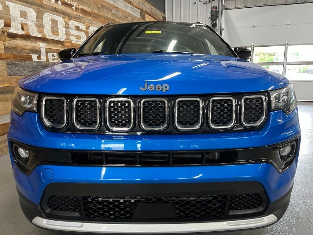 Used 2023 Laser Blue Jeep Limited image 4